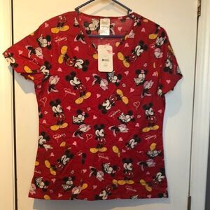 Disney Mickey & Minnie scrubs